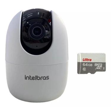 Imagem de Câmera De Segurança Wifi Full Hd Im4 Intelbras + Cartão 64gb