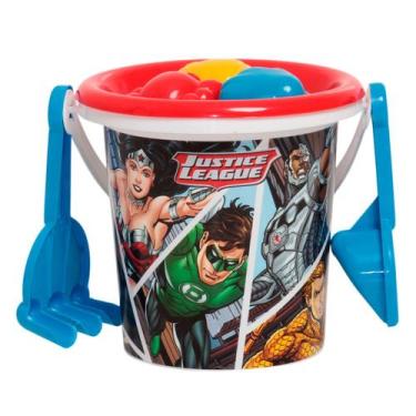 Imagem de Baldinho Praia Liga Da Justiça Lembrancinha Rosita 9481 - Nova Brink