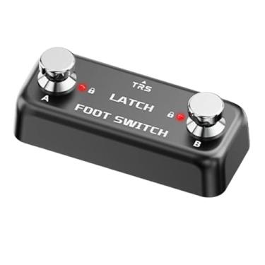 Imagem de TTETTZ Unidade de Controle de Efeitos de Guitarra de Pedal de Interruptor Duplo para Piano