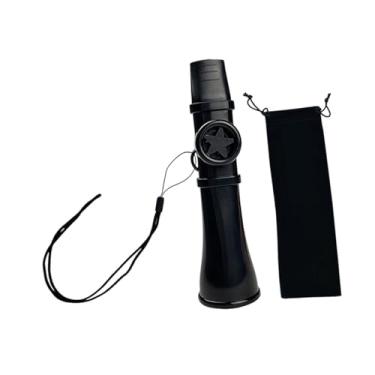 Imagem de Colaxi Kazoo Mouth Flute Party Portable Favors Gift exclusivo fácil de tocar de brinquedo para o teclado do ukulele de violão de guitarra Iniciante, Preto