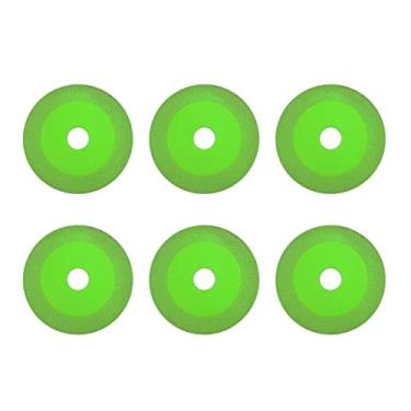 Imagem de Roda de Diamante de Disco de Corte de Vidro Ultrafino de 6 Peças, Lâmina de Serra de Cerâmica para Rebarbadora, Ferramenta de Corte úmido ou Seco para Vidro, Azulejos de Cerâmica