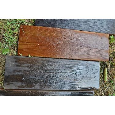 Imagem de SvitMolds Moldes de concreto, faça-você-mesmo, 2 moldes de madeira antigos, molde de concreto para jardim, piso, caminho, pavimentadoras de pátio, para passarela de jardim, molde de cimento, molde de