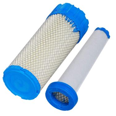 Imagem de Combo de filtro de ar HIFROM 11013-7038 (filtro externo) 11013-7039 (filtro interno) compatível com Kawasaki FX751V FX850V FX921V FX1000V John Deere Z830A Z850A Z860A Z925A Z930A