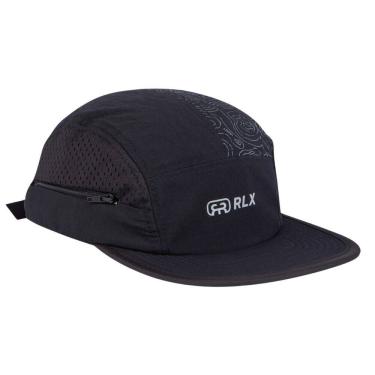 Imagem de Boné Hocks 5 Panel RLX Strapback Preto 25855 Five Panel