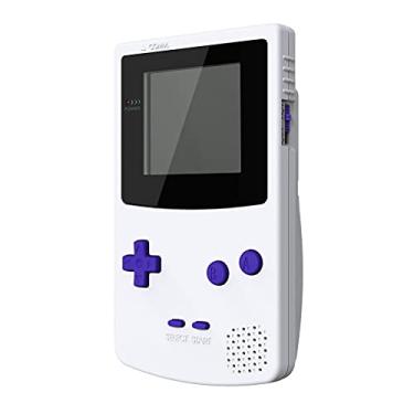 Imagem de eXtremeRate Conjunto completo de botões de substituição GBC roxo para Gameboy Color - Console de jogos portátil não incluído