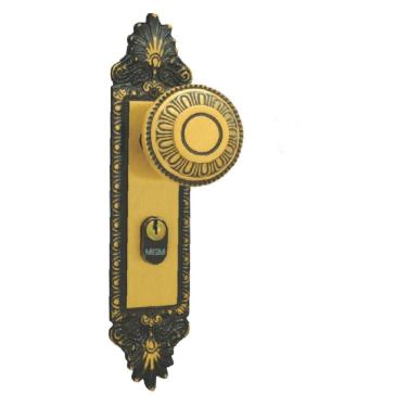 Imagem de Fechadura Interna Espelho Aço 40mm Mgm Colonial