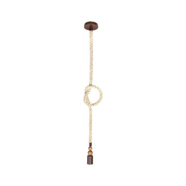 Imagem de Lustre Pendente Blumenau Sailor Madeira E27 Bivolt Marrom