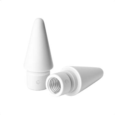 Imagem de Ponta Fina Ponteira Compatível Com Apple Pencil 1ª 2ª Geração