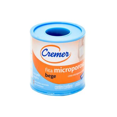 Imagem de Fita Microporosa Bege Cremer 5cm X 4,5m