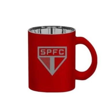 Imagem de Caneca vidro são paulo futebol clube na lata kit tricolor de luxo ofic