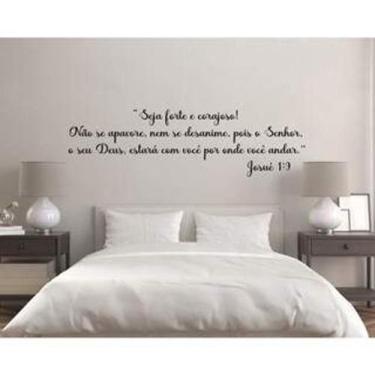Imagem de Adesivo De Parede Frase Seja Forte E Corajoso Mod02 - Lojinha Da Luc