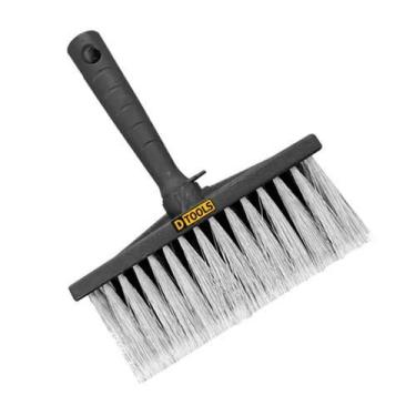Imagem de Broxa Nylon 19cm Cerdas Creme - DTOOLS - Base PVC 182mm x 75mm