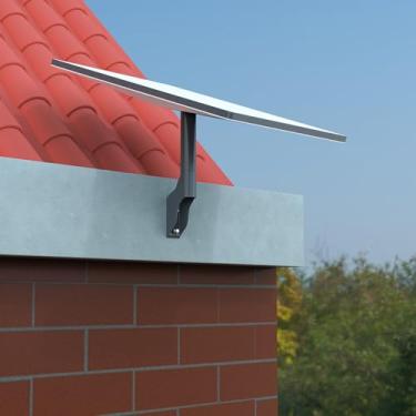 Imagem de OkeMeeo Suporte de parede Starlink Gen 3 | Resistente | Kit de montagem de alumínio para prato padrão Starlink V3 | Instalação rápida