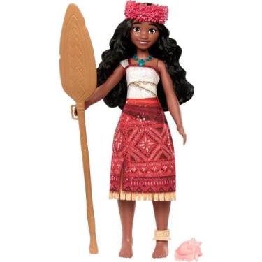 Imagem de Boneca Disney Moana Musical com Acessórios e Música Original - Mattel,