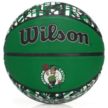Imagem de Bola De Basquete Wilson NBA Team Graffiti Boston Celtics