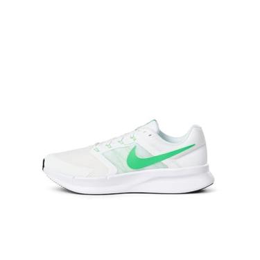 Imagem de Nike Tênis de corrida masculino Run Swift 3 Road, Summit Branco/Verde Shock-Barely Green, 47