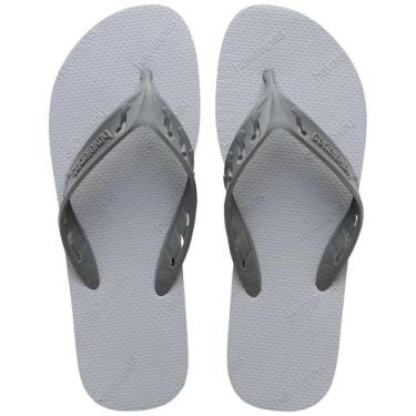 Imagem de Chinelo Havaianas Track Go (Cinza Gelo, BR, Adulto, Numérico, 37)