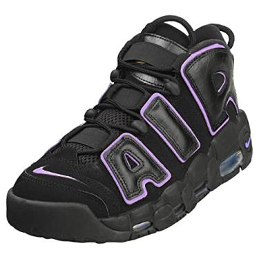 Imagem de Nike Tênis masculino Air More Uptempo '96, Preto, Action Grape, branco, 45