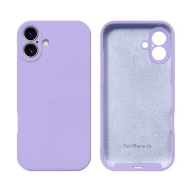 Imagem de Capinha Compativel com iPhone 16 Com Proteção de Camera em Silicone com Interior Aveludado