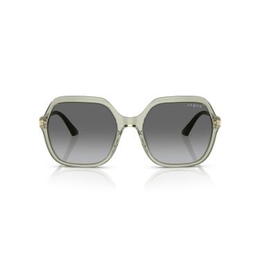 Imagem de Óculos de Sol Vogue Eyewear 0VO5561S 302211 Tam 56 / Verde - Lentes Gradient Grey