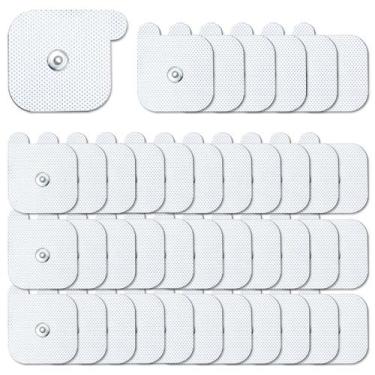 Imagem de Almofadas de reposição para unidades TENS ReaJoy 40 PCS Eletrodo adesi