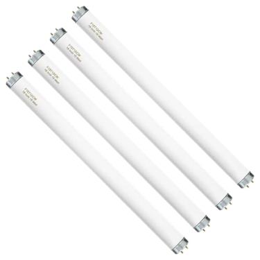 Imagem de F15T12-CW Lâmpadas brancas frias de 15 watts, lâmpada fluorescente T12 15 Watt 45 cm, tampa G13 branca fria 825 lúmens, pacote com 4