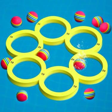 Imagem de Conjunto de jogos de brinquedos de piscina Hiboom Water Sports com 10 