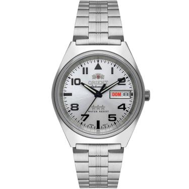 Imagem de Relógio ORIENT masculino automático prata 469SS083NH S2SX