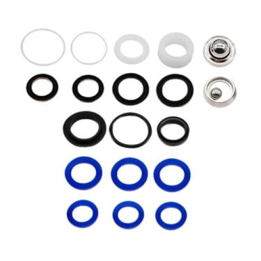 Imagem de IEUDNS Selos para pulverizador de tinta sem ar, anéis de vedação, kit de reparo de vedação de manutenção de alta pressão, 595 acessórios, resistente ao, Style B
