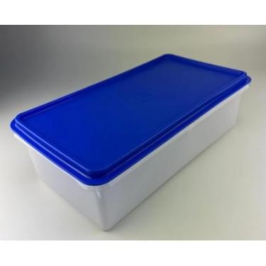 Imagem de Maxi Caixa 2,5 = T U P P E R W A R E = transparente tampa azul