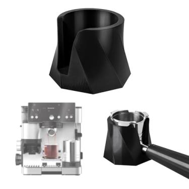 Imagem de Penitue Base Compactador de Café para Ninja Espresso ES601, Antiderrapante Estável Suporte Compactador PETG para Porta-Filtro Portátil Suporte Essencial Acessórios Máquinas de Café Expresso (Preto)