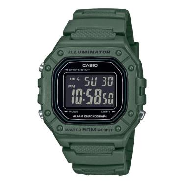 Imagem de Relógio Casio Standard Digital Verde – W-218H-3BVDF