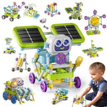 Imagem de Blocos de Montar Infantil Robô Robótica 434 peças 36 Formas de Montage