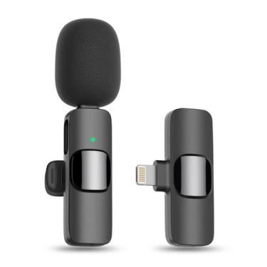 Imagem de Microfone de lapela sem fio MAYBESTA Bluetooth Mini para iPhone, iPad