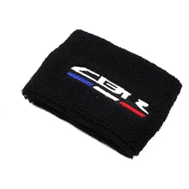 Imagem de Compatível com CB650R CBR650R CBR 650R CB 650 R 2019-2024 Acessórios de motocicleta Tampa do reservatório de fluido de freio dianteiro meia tampa do tanque de óleo (meia preta CBR)