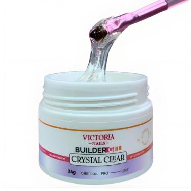 Imagem de Gel para Unhas em Gel Victoria Nails 24 ml (Crystal Clear)