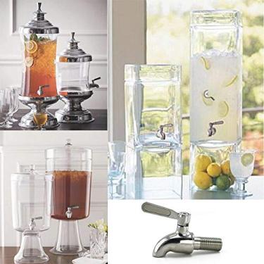 Imagem de wang hao shop Torneiras, torneiras de pia de cozinha, barril de vinho de aço inoxidável torneira de água bebida suco de frutas torneira de barril de água fervente torneira de vidro altar alcoólico