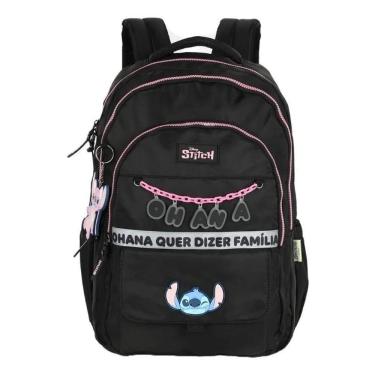 Imagem de MOCHILA ESCOLAR NOTEBOOK autêntico RESISTENTE DISNEY STITC