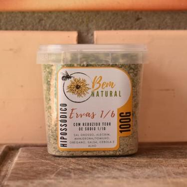 Imagem de Tempero hipossódico Ervas 1/6 - Bem Natural