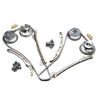 Imagem de Kit de corrente de sincronização de motor com 14 peças com tensor e engrenagem, 3,3L 3,8L para Kia Sorento Sedona Stinger Telluride Cadenza K900, para Hyundai Genesis Azera Palisade Santa, 2012-2022,