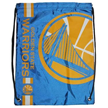 Imagem de Mochila com cordão com logotipo grande da NBA Golden State Warriors