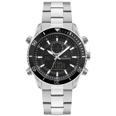 Imagem de Relógio Technos Masculino Ts Digitech Prata - Yxdad1431aa/1p