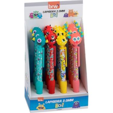 Imagem de Lapiseira 2,0 mm, BRW, Divert Boo, Plástica, 4 Modelos, Display com 12