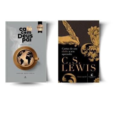 Imagem de Kit: CAFÉ COM DEUS PAI 2026 + CARTAS DE UM DIABO A SEU APRENDIZ - Kit 
