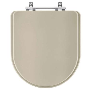 Imagem de Assento Sanitario Poliester Carrara Bege Saara Para Vaso Deca