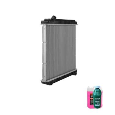 Imagem de Kit Radiador MB 1218/1418/1620 OM904/OM366 + Aditivo Radiador Rosa 5L + Água Desmineralizada 1L