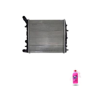 Imagem de Kit Radiador VW Fox Polo 03>05 Com ACD + Aditivo Radiador Visconde RV Extra Rosa