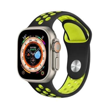 Imagem de Pulseiras De Silicone Esportivas De 42mm E 46mm Para Apple Watch Serie