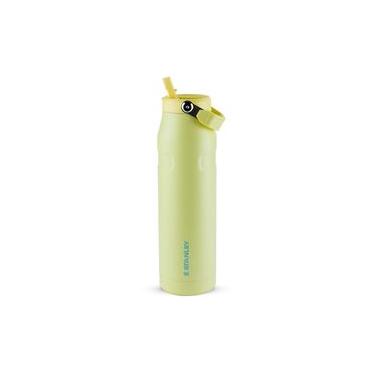 Imagem de GARRAFA STANLEY TÉRMICA AEROLIGHT ICEFLOW FLIP STRAW 1,1L AMARELO POMELO 08640-00 Amarelo