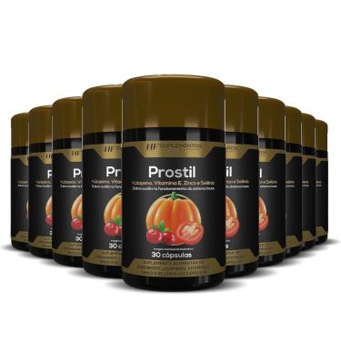 Imagem de 10X PROSTIL OLEO SEMENTE DE ABOBORA 30CAPS HF SUPLEMENTOS-Unissex